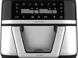 an image of a close up of an air fryer on a white background