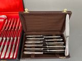 a box with a set of silverware in it