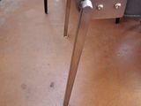 a chair that is sitting on the floor in the room