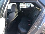 the back seats of a car are black in color