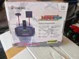 a box with a game controller on top of it