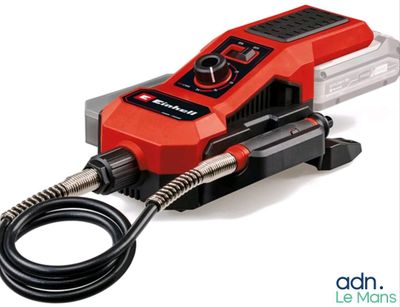 an image of a corded drill with a cord attached to it