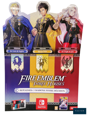 Lot de 3 figurines « Fire Emblem : Les Trois Maisons »