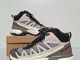 a close up of a pair of hiking shoes on a box