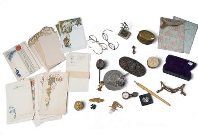 a lot of items that are sitting on a table
