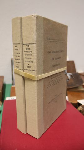 HATCH: The Greek Manuscripts of the New Testament at MOUNT SINAI....