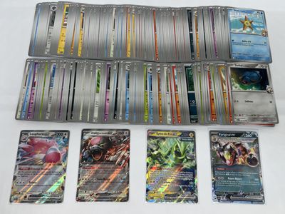 pokemon trading card game set with a lot of cards and a lot of cards