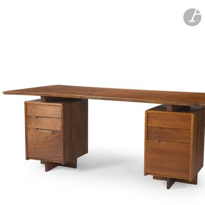 an image of a desk with two drawers and a desk top