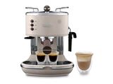 an image of a coffee machine with two cups of coffee