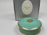 christian dior mint green and gold trinket with box