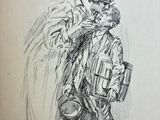 an image of a drawing of a woman holding a child