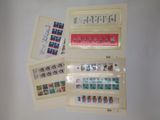 several different types of stamps are displayed on a white surface