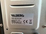 a label on the back of a machine that says valberg