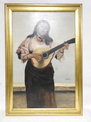 École du XXe siècle. La gitane. - Photo 1