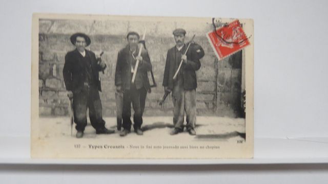 Types Creusois : Nous in fini noto journado anni biore no chopino...