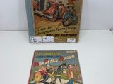 Lot de deux bandes dessinées vintage : « Les Aventures de Tintin » et « Les Aventures de Tintintintin »