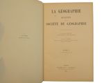 an open book with the title la geographie de l ' ete de geographie