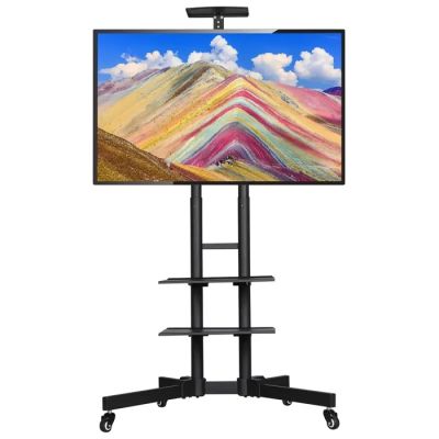 209 / Support TV sur pied - YAHEETECH - Meuble TV mobi…