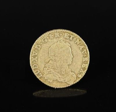 FRANCE - LOUIS XV. 1/3 d'écu de France en argent.