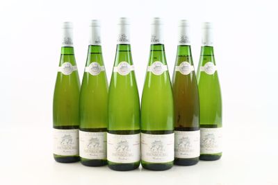 6 bouteilles d'ALSACE RIESLING Le Clos Les Tommeries 2005 du…
