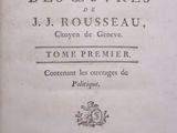 an old book with a black and white title on it