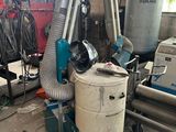 a machine that is sitting inside of a building