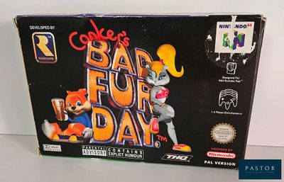 a box with a game on it that says bad for day