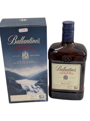 ballantini ' s scotch whisky 750ml bottle and box
