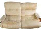 two recliners that are sitting next to each other
