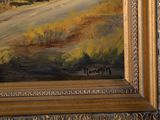a picture of a painting on the wall of a house