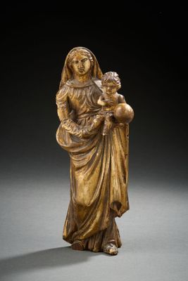 an image of a statue of a woman holding a child
