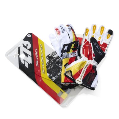 a pair of gloves that are sitting on top of each other