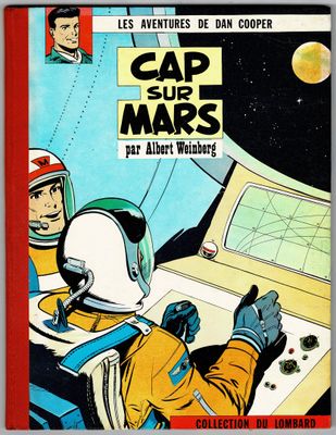 the cover of a comic book with a man in a space suit sitting at a desk
