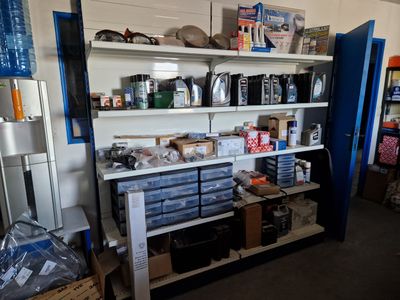a room filled with lots of items and supplies