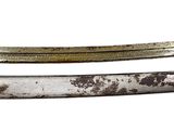 two knives that are sitting side by side on a white surface