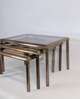 BAGUES (Ets) dans le goût de, vers 1970, suite de (x3) table… (photo 2)