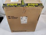 a cardboard box that is sitting on a table