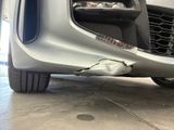 a close up of the front bumper of a car