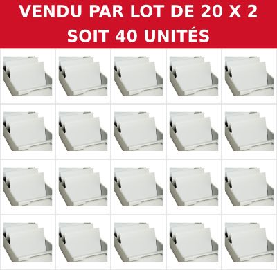 de nombreuses photos montrant un tas de boîtes blanches sur fond blanc