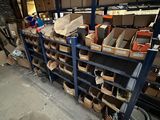 many boxes and boxes on the shelves in the warehouse