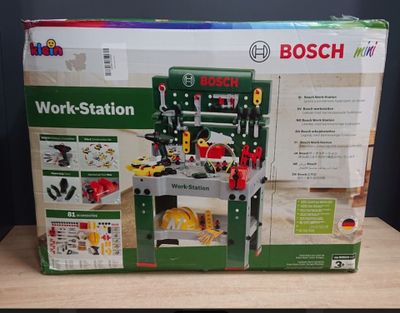 Etabli Bosch avec 81 accessoires dont une visseuse électroni…