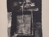 an image of a black and white drawing of a box