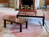 TABLE BASSE CARREE et PETITE TABLE BASSE en placage de bois …