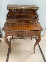 Bureau de dame à gradins de style Louis XV en bois de placag… (photo 2)