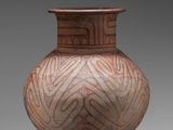an image of a vase with a design on it