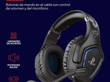 a close up of a headset with a microphone and headphones