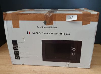 Micro-ondes encastrable - 21 L - CONTINENTAL EDISON - CEMO20…