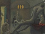 an image of a painting of a naked man in a room