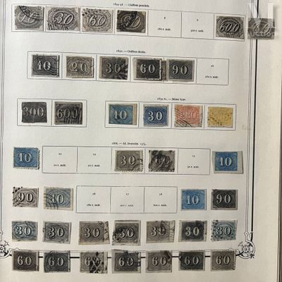 a picture of a picture of a collection of stamps