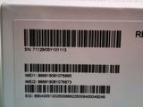 an image of a close up of a box with a barcode on it